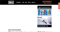 Desktop Screenshot of minttours.com